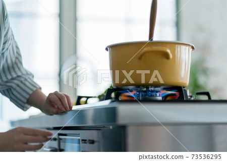 Put the pot on fire 73536295