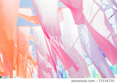 Shiga Prefecture Lake Biwa View Hill Rainbow Curtain Shiga Prefecture Lake Biwa View Hill Rainbow Curtain 73536730