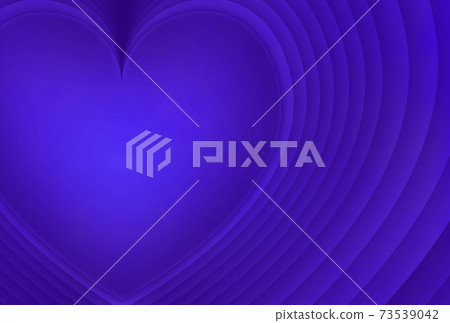 White Day Background Material Heart-shaped three-dimensional paper craft with fine irregularities on the surface Blue Other colors are available 73539042