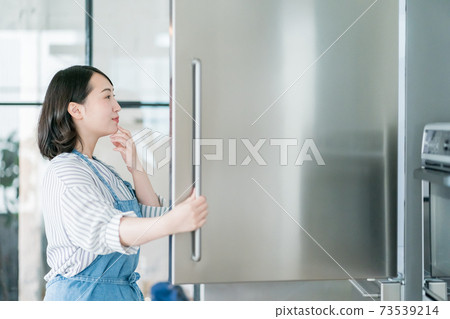 Refrigerator and housewife Refrigerator and housewife 73539214