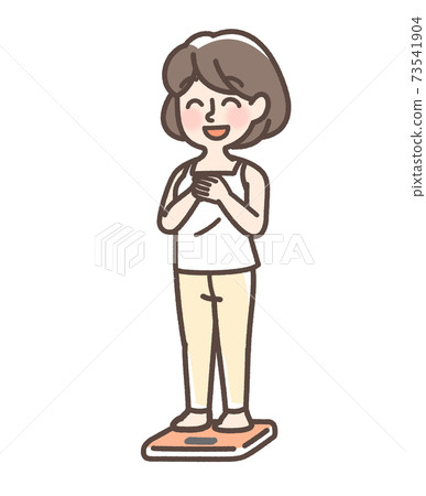 關心體重的女性 關心體重的女性 73541904