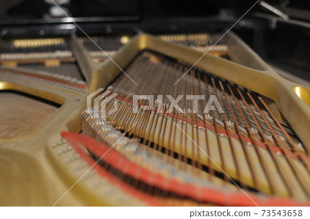 Tuning Your Piano. Close-up view. Musical instruments. 73543658