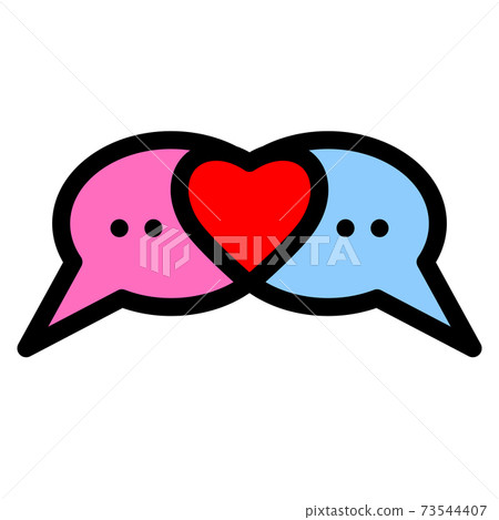 love chat sign love chat sign 73544407
