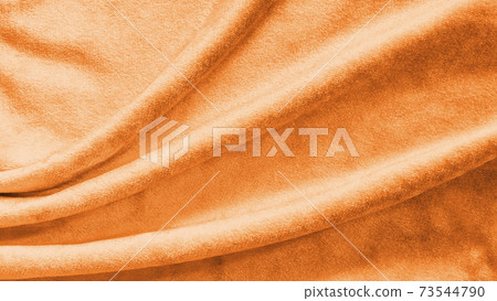 Copper gold velvet background or golden yellow velour flannel texture made of cotton or wool with soft fluffy velvety satin fabric cloth metallic color material Copper gold velvet background or golden yellow velour flannel texture made of cotton or wool with soft fluffy velvety satin fabric cloth metallic color material 73544790