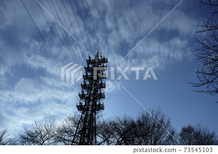 Sky and transmission tower Sky and transmission tower 73545103