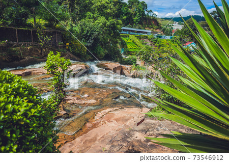 Beautiful Camly waterfall In Da Lat city Beautiful Camly waterfall In Da Lat city 73546912