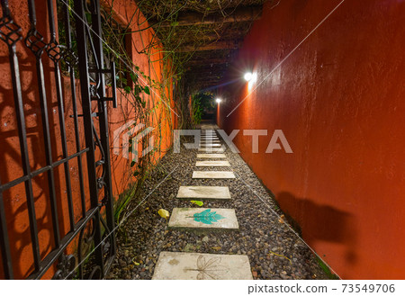 Pathway on island Bali Indonesia Pathway on island Bali Indonesia 73549706