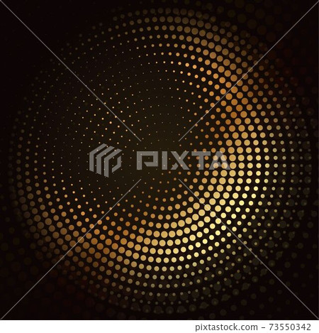 golden mosiac halftone vector golden mosiac halftone vector 73550342