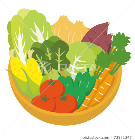 Vegetable set basket size 73551345