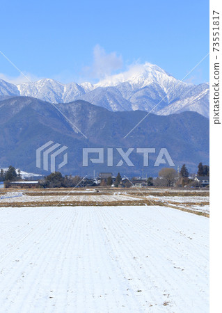 Snow Azumino and North Alps 73551817