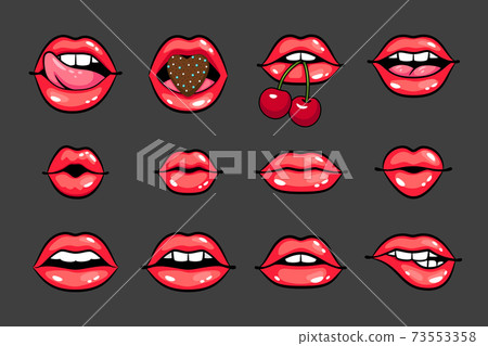 Glossy sexy smiles Glossy sexy smiles 73553358