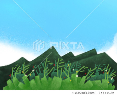 Concept image of nature background of mountains and mountains Concept image of nature background of mountains and mountains 73554086