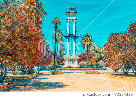 Beautiful park in the center of Seville - Prado de San Sebastian Beautiful park in the center of Seville - Prado de San Sebastian 73554389