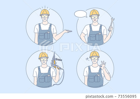 Building, repair, work set concept Building, repair, work set concept 73556095