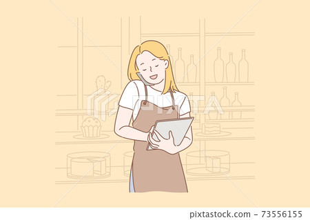 Order food online concept. Order food online concept. 73556155