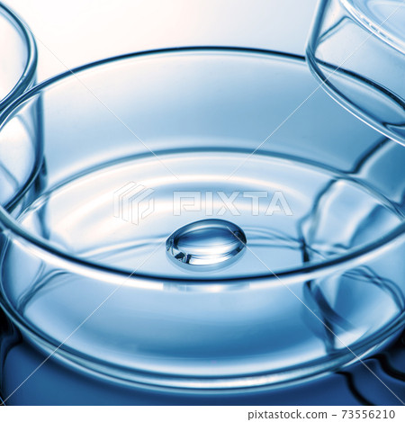 Vaccine test petri dish blue vaccine test petri dish ペクチン 73556210