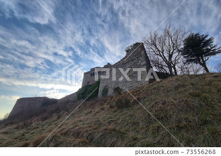 Puin fortress old fortification in Genoa, Italy Puin fortress old fortification in Genoa, Italy 73556268