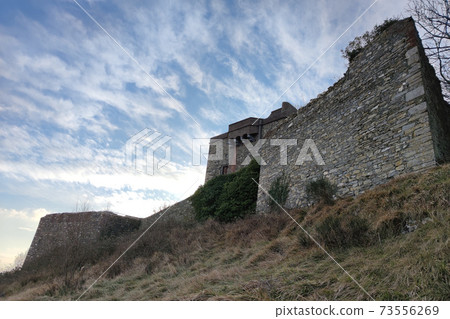 Puin fortress old fortification in Genoa, Italy Puin fortress old fortification in Genoa, Italy 73556269