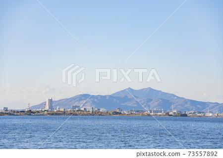 Mount Tsukuba from Kasumigaura Mount Tsukuba from Kasumigaura 73557892