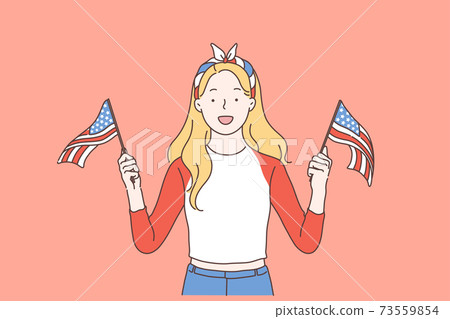 Holiday, festival, patriotism concept 73559854