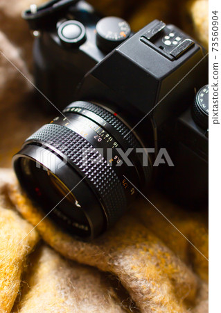 冬季膠卷相機鳥瞰消聲器 73560904