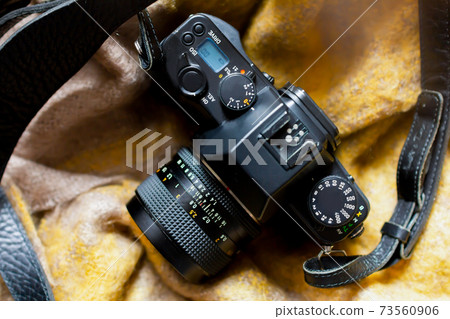 Winter film camera bird's-eye view muffler Winter film camera bird's-eye view muffler 73560906