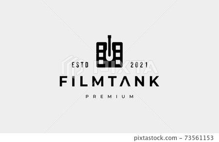 military tank simple logo design vector illustration 73561153