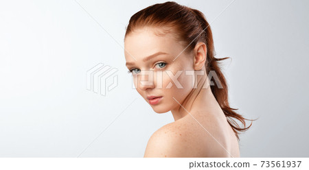 Naked Ginger Woman