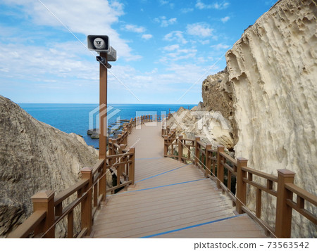 Rock trail in Aktau. 73563542