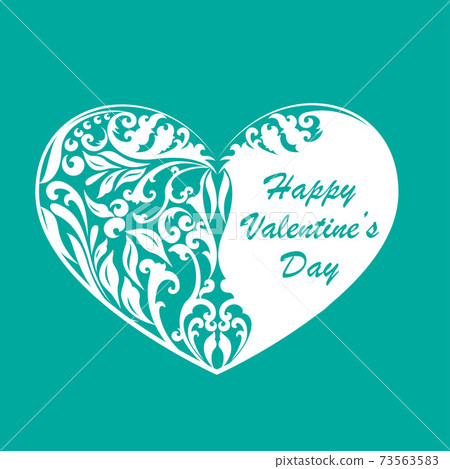 Valentines hearts with text Valentines hearts with text 73563583