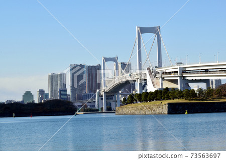 Daiba公園和彩虹橋 Daiba公園和彩虹橋 73563697