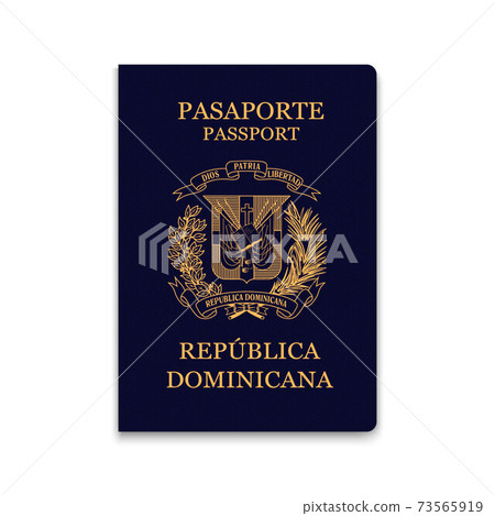 Passport of Dominican Republic. Citizen ID... - Stock Illustration  [73565919] - PIXTA