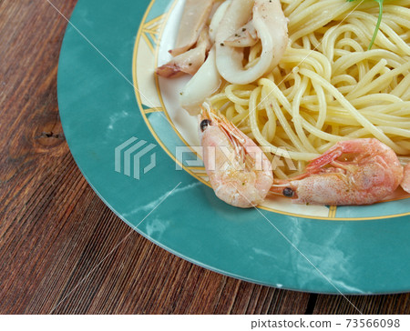 Spaghetti ai frutti di mare 73566098