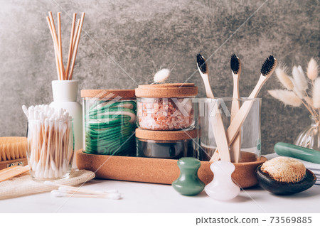 Set of Eco Friendly Bath Items 73569885