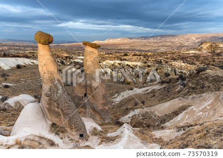 Landscape photo of the three beauties at Urgup, Turkey 73570319