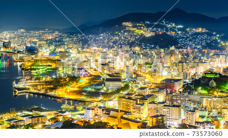長崎的夜景(鍋山) 長崎的夜景(鍋山) 73573060