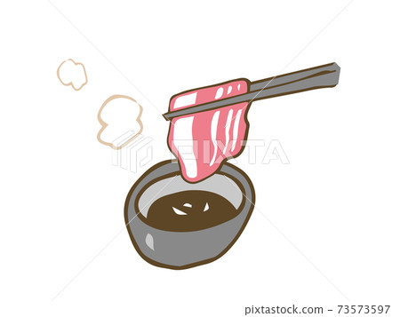 Put on meat chopsticks 73573597