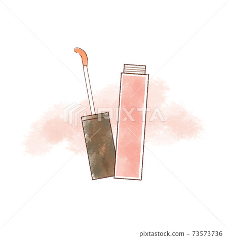 Pink lip gloss background ants 73573736