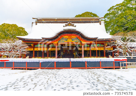 雪大正府天滿宮神社福岡縣大正府市 73574578