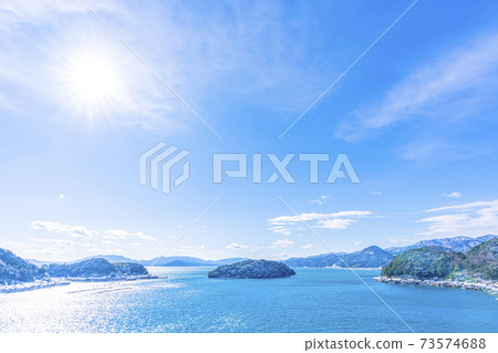 Kyoto Ine Bay scenery (winter) Kyoto Ine Bay scenery (winter) 73574688