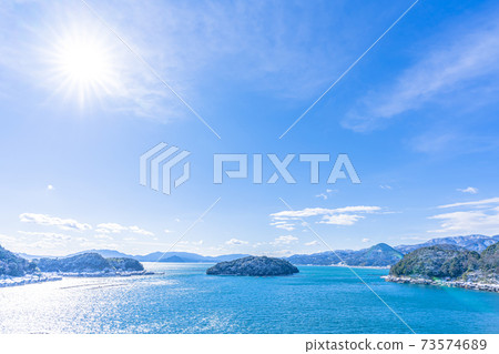 Kyoto Ine Bay scenery (winter) Kyoto Ine Bay scenery (winter) 73574689