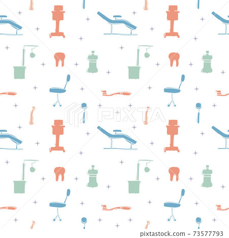 Dental care, Orthodontics Seamless Pattern with Line Icons. Dentist, Medical Equipment, Braces, Tooth Prosthesis, Floss, Caries Treatment, Toothpaste. Dental care, Orthodontics Seamless Pattern with Line Icons. Dentist, Medical Equipment, Braces, Tooth Prosthesis, Floss, Caries Treatment, Toothpaste. 73577793