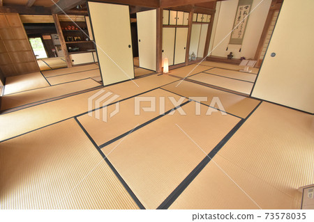 The guest room of the former Masuda residence of the Iriki samurai residence, a Japanese heritage site 73578035