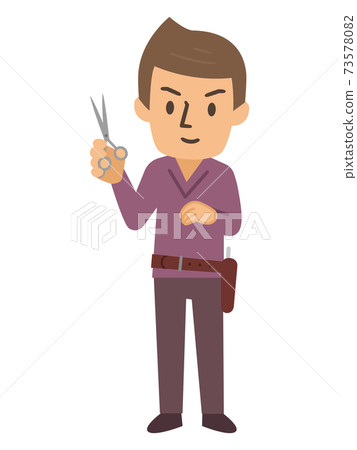 Hairdresser man 73578082