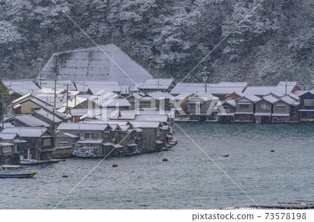 Kyoto Ine Bay scenery (winter) Kyoto Ine Bay scenery (winter) 73578198