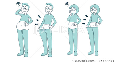 中老年人Metabo治療前後 中老年人Metabo治療前後 73578254