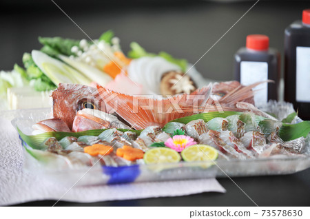 Mail order sea bream shabu image Mail order sea bream shabu image 73578630