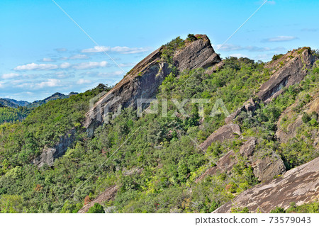 [View from the summit of the Hikiiwa group] (High resolution version) Inaricho, Tanabe City, Wakayama Prefecture 73579043