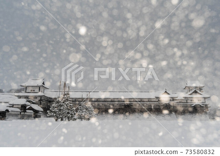 雪舞的金澤城 雪舞的金澤城 73580832