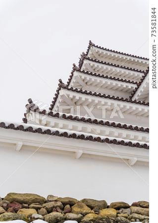 Tsuruga Castle (Wakamatsu Castle) in winter, Aizuwakamatsu City, Fukushima Prefecture Tsuruga Castle (Wakamatsu Castle) in winter, Aizuwakamatsu City, Fukushima Prefecture 73581844